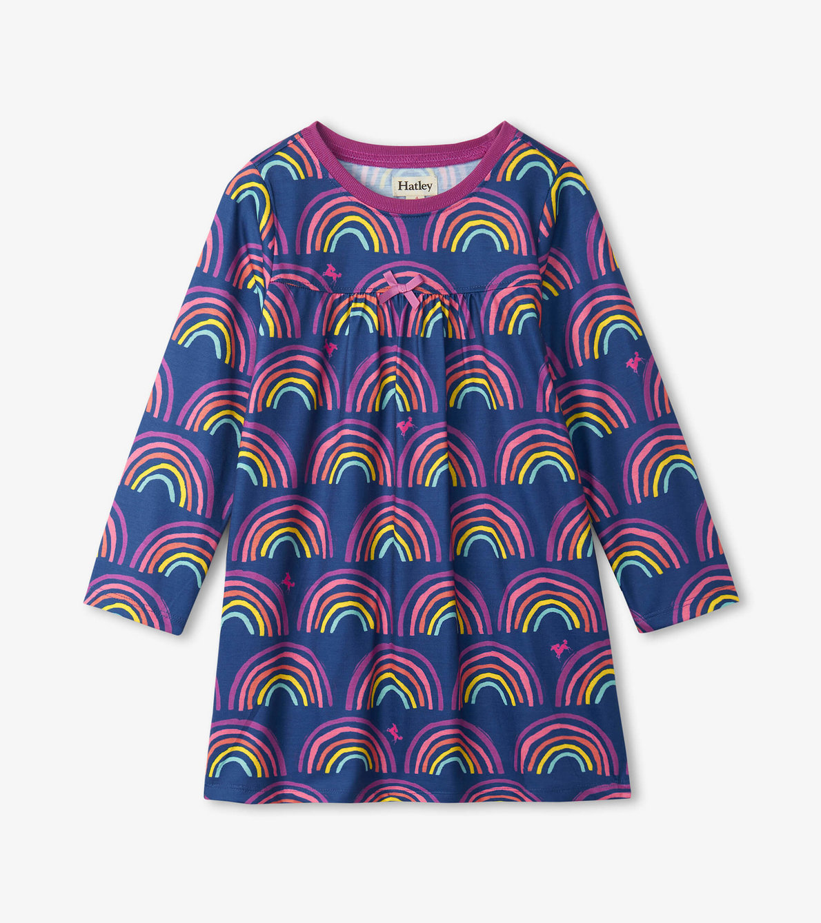 View larger image of Rainbow Dreams Long Sleeve Girls Nightgown