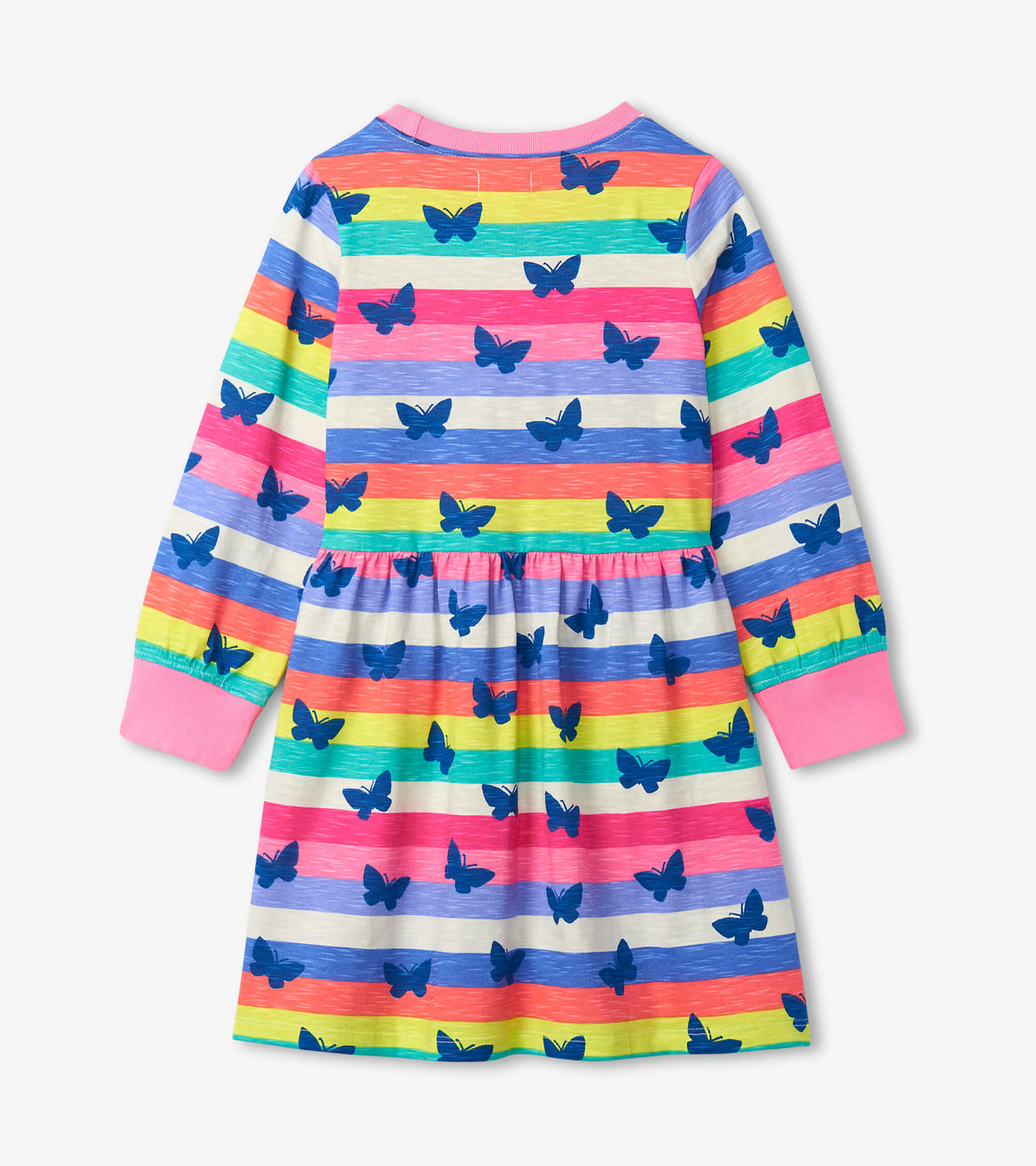 View larger image of Rainbow Stripe Skater Dress