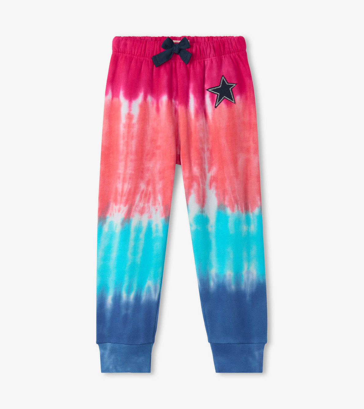 View larger image of Rainbow Tie Dye Relaxed Joggers