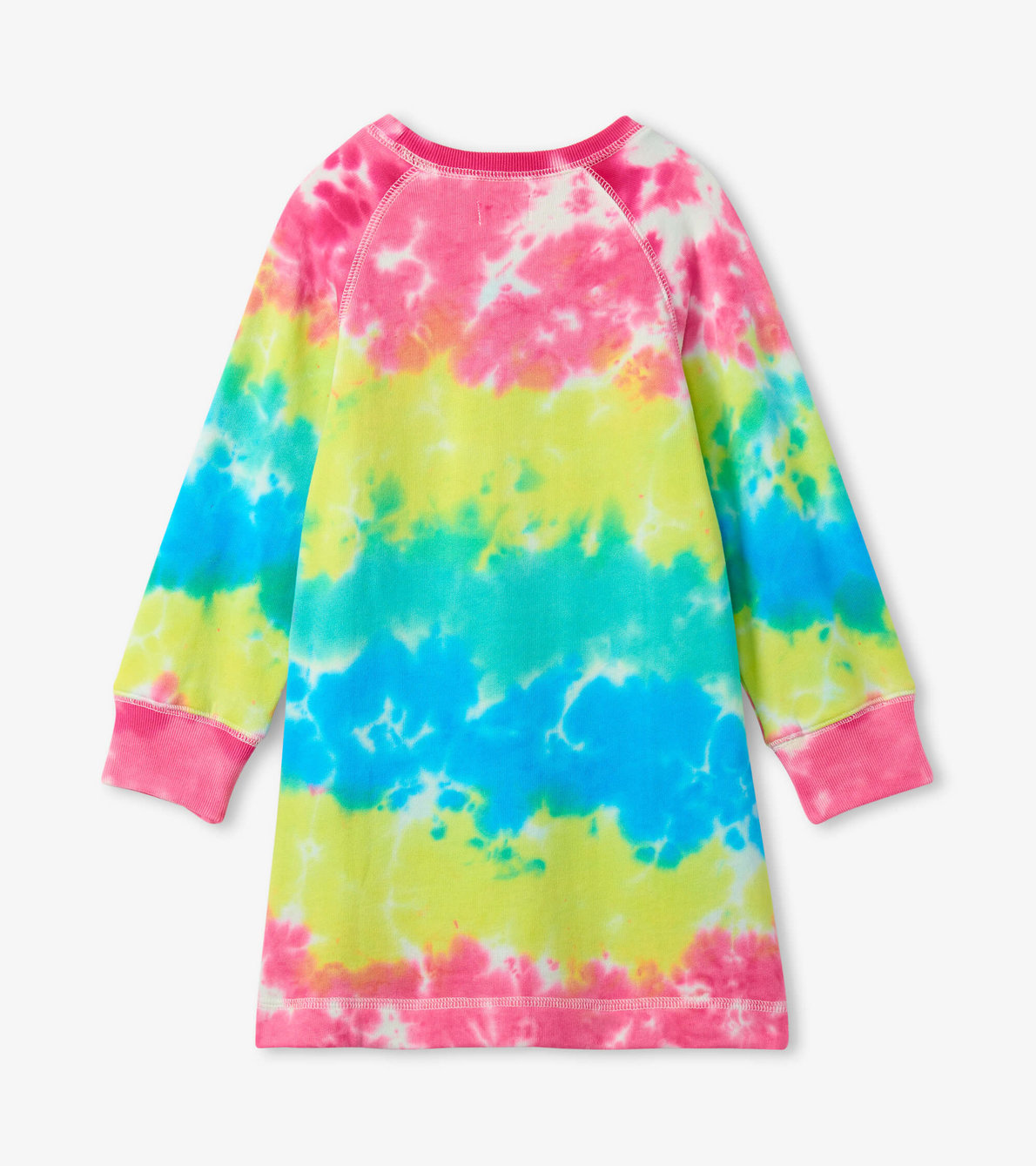 View larger image of Rainbow Tie Dye Sweatshirt Dress