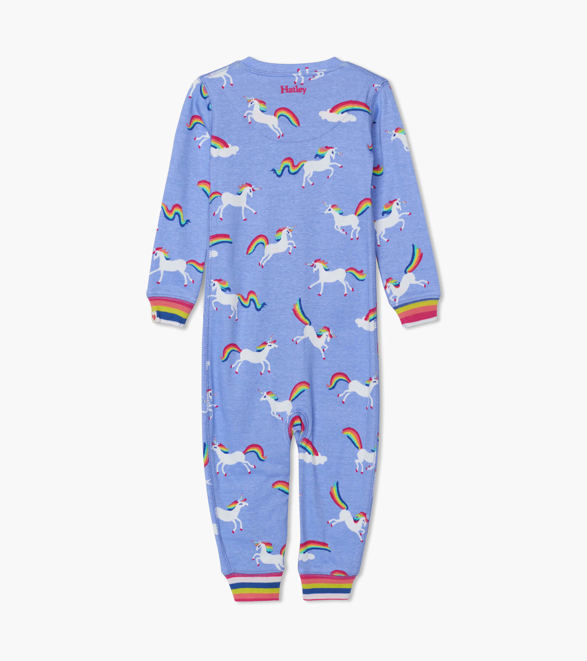 View larger image of Rainbow Unicorns Organic Cotton Coverall
