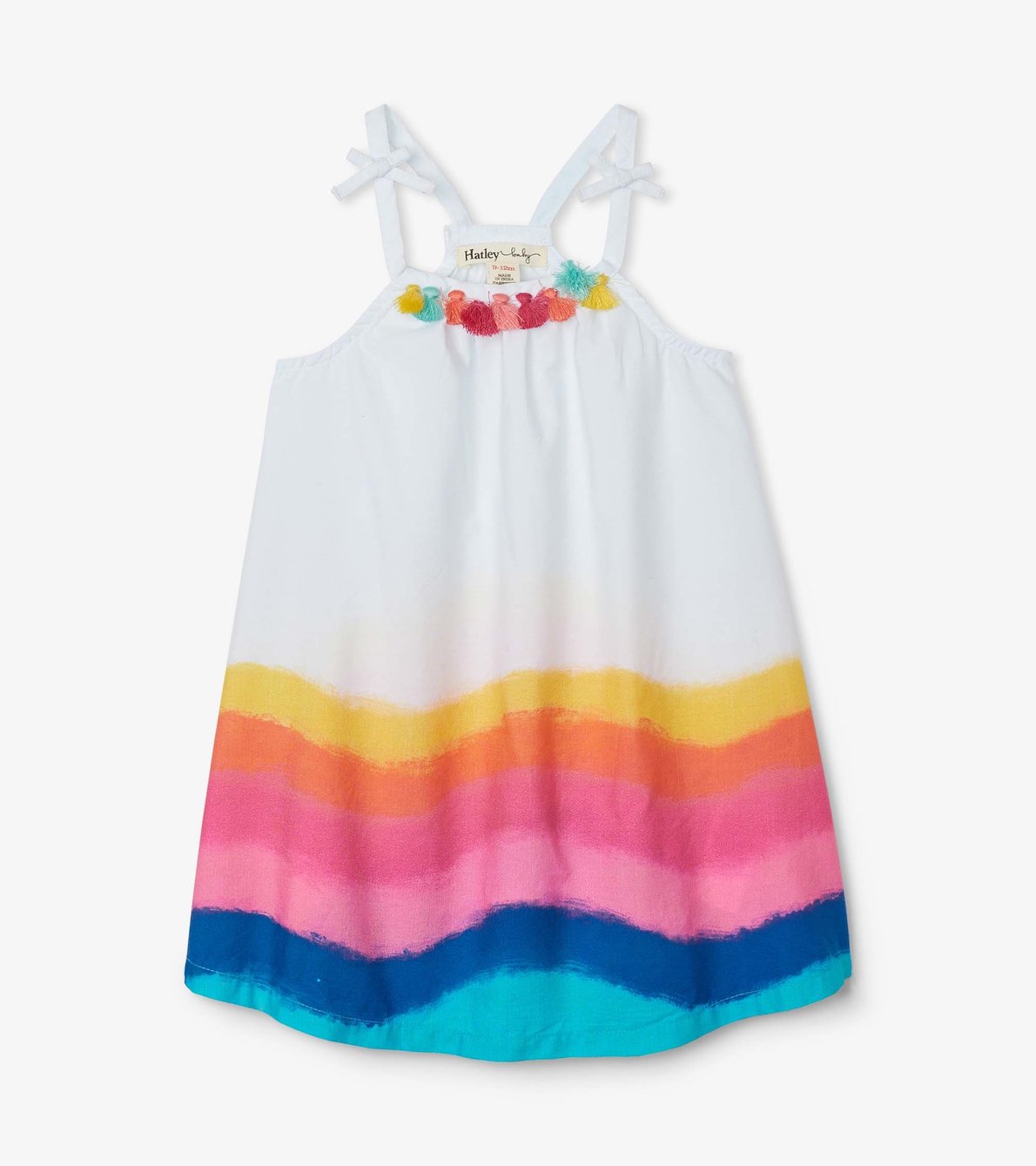 View larger image of Rainbow Waves Baby A-Line Swing Dress