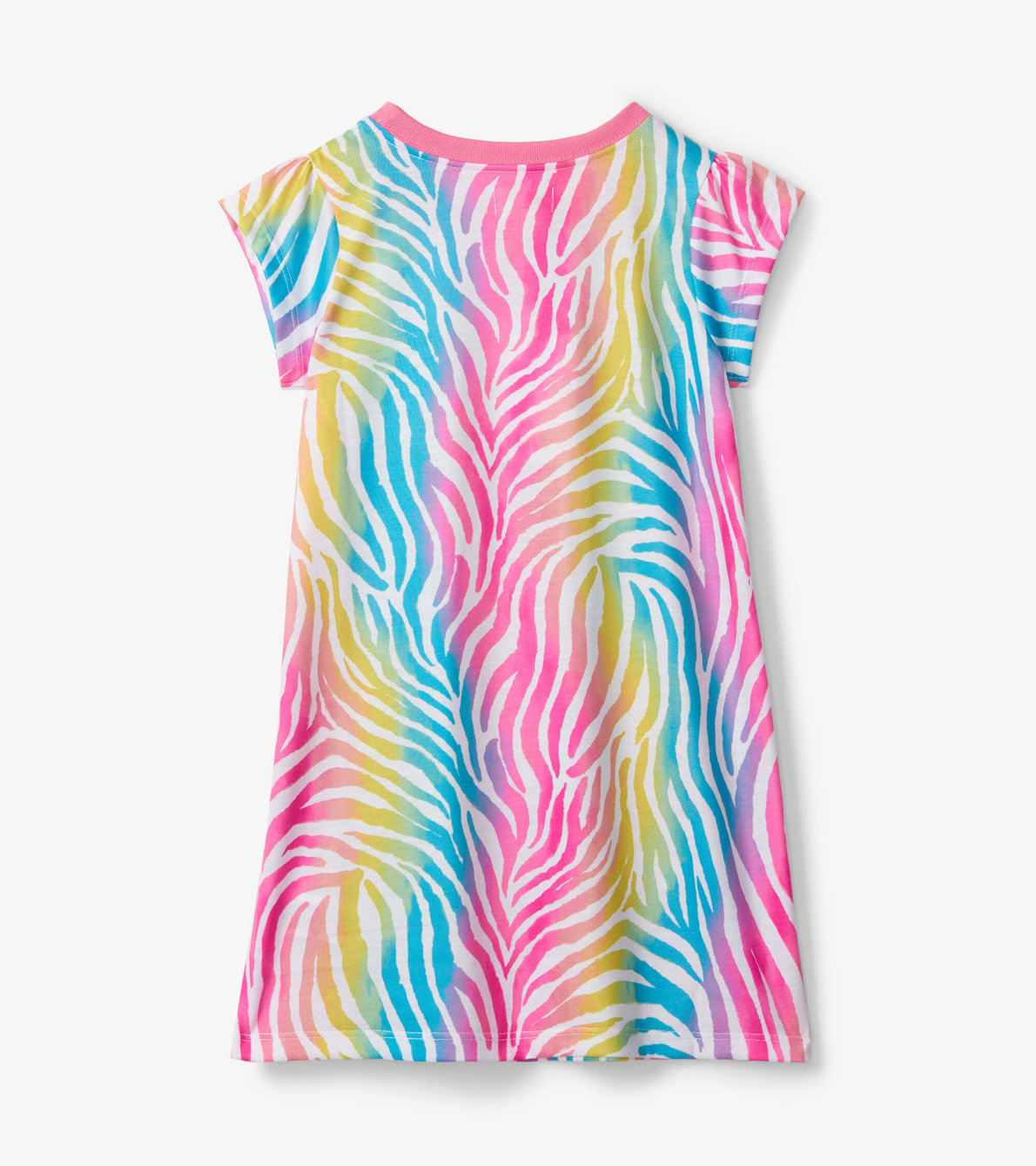 View larger image of Rainbow Zebra Short Sleeve Nightdress