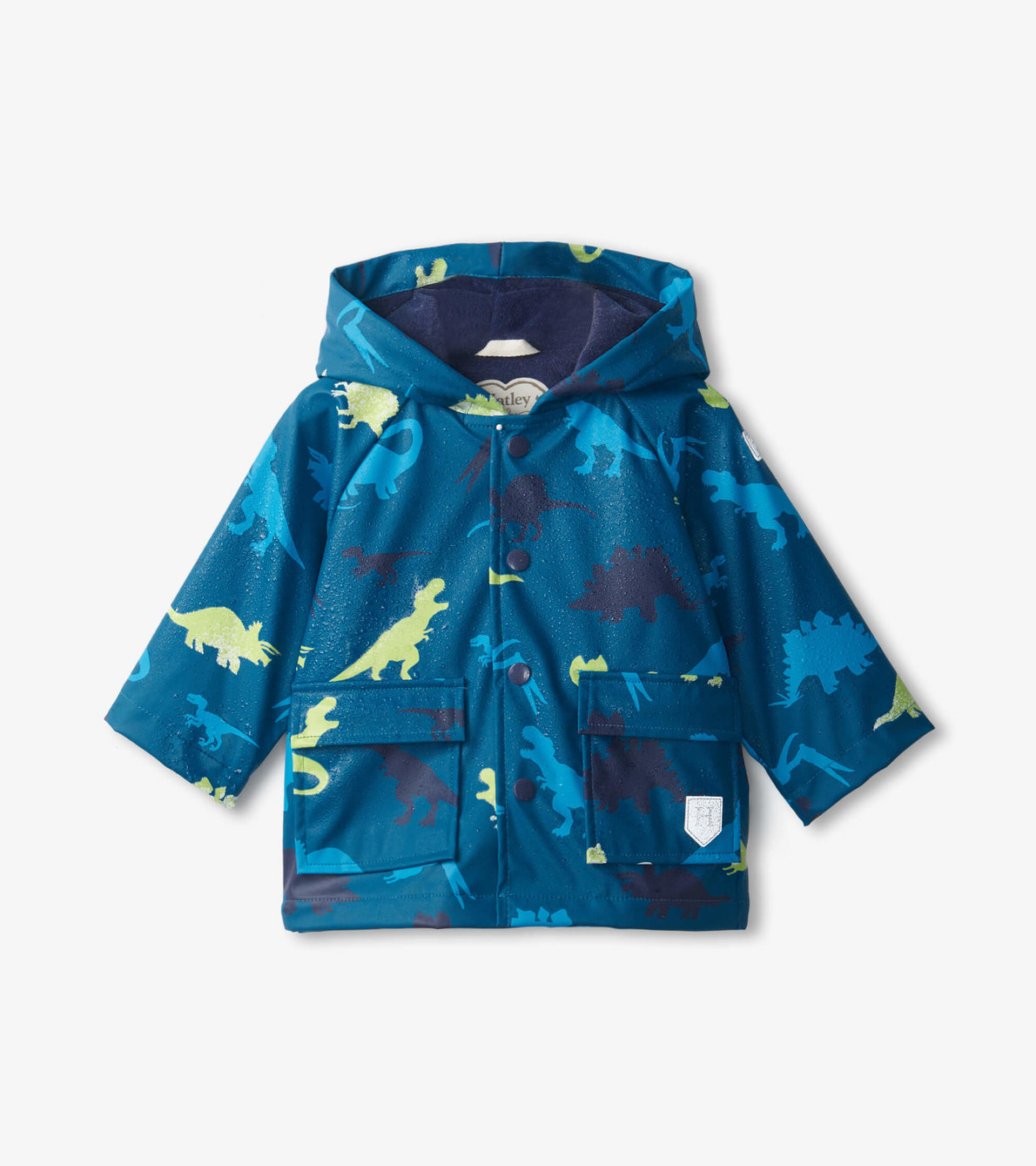 View larger image of Real Dinosaurs Colour Changing Baby Raincoat