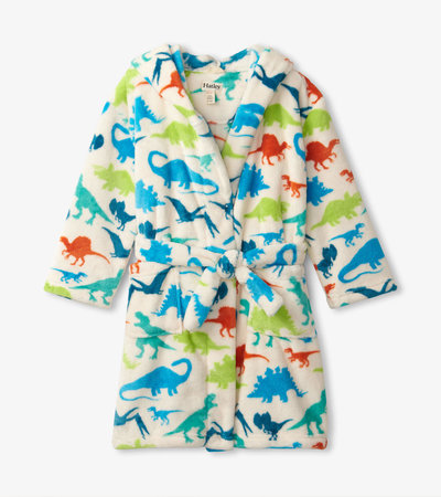 Real Dinosaurs Kids Fleece Robe