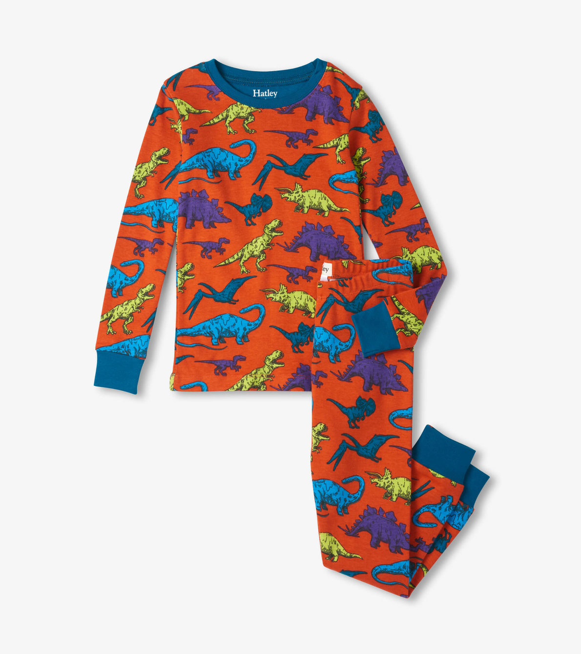 View larger image of Real Dinosaurs Kids Organic Cotton Pajama Set