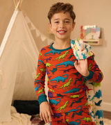 Real Dinosaurs Kids Organic Cotton Pajama Set