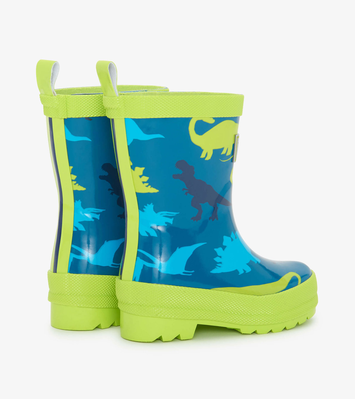 View larger image of Real Dinosaurs Shiny Baby Rain Boots
