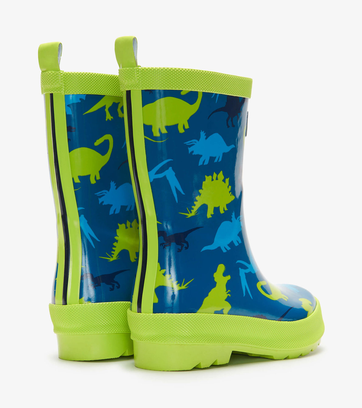 View larger image of Real Dinosaurs Shiny Kids Wellies