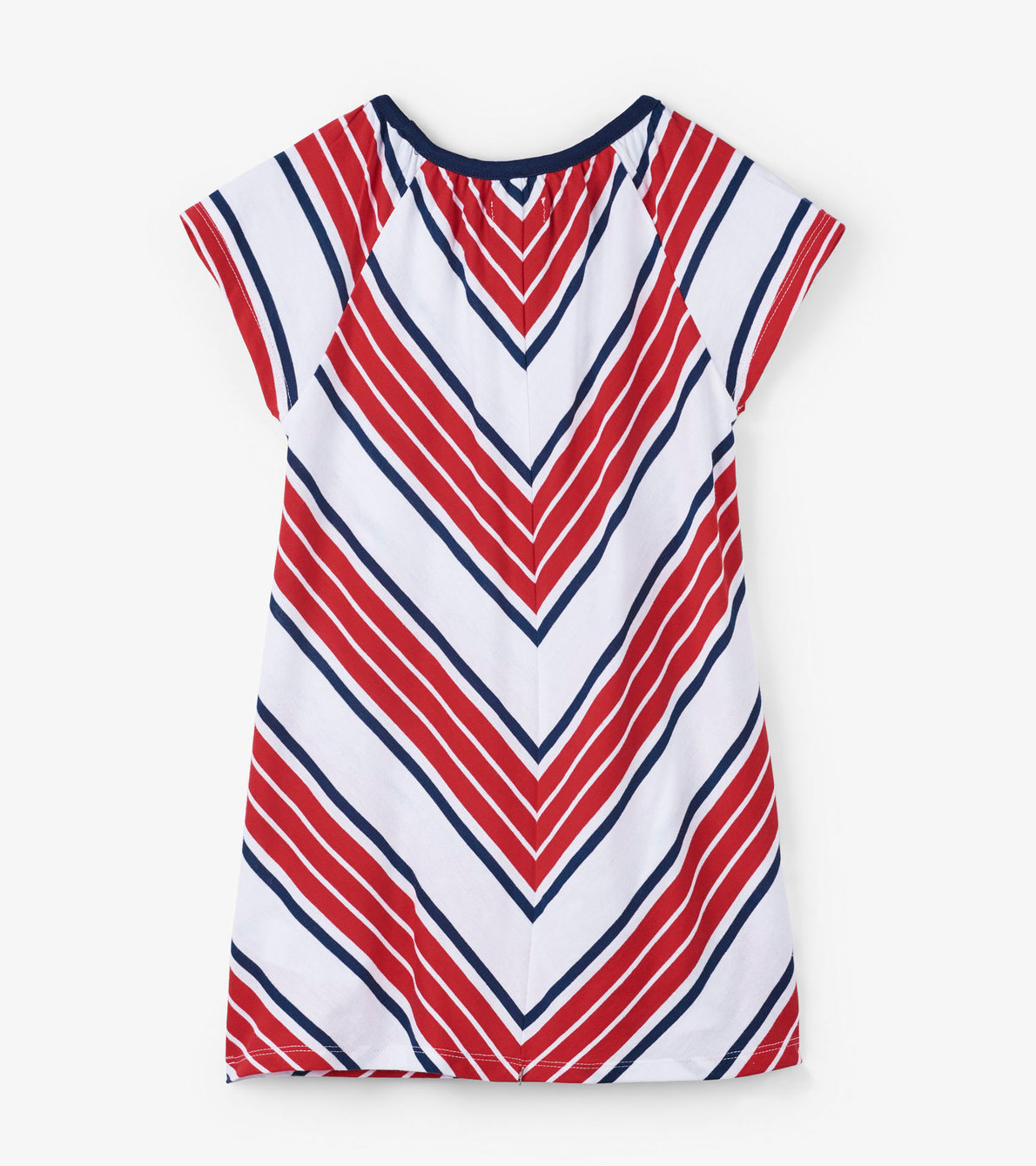 View larger image of Red and Navy Stripes Tee Shirt Dress