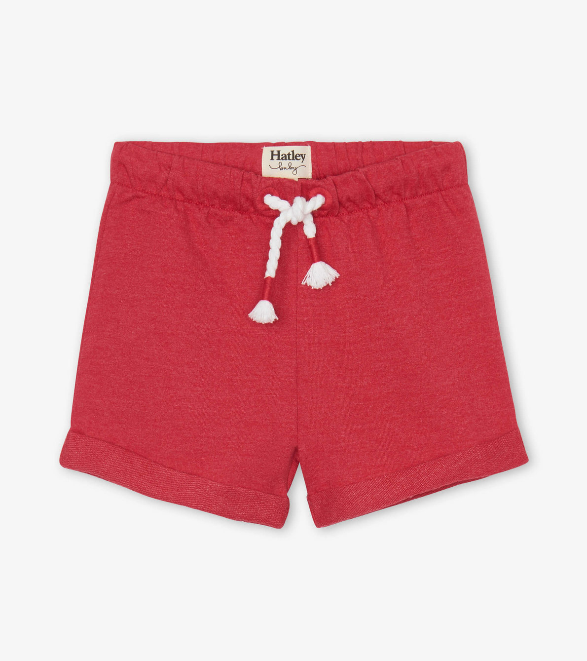 View larger image of Red French Terry Baby Shorts