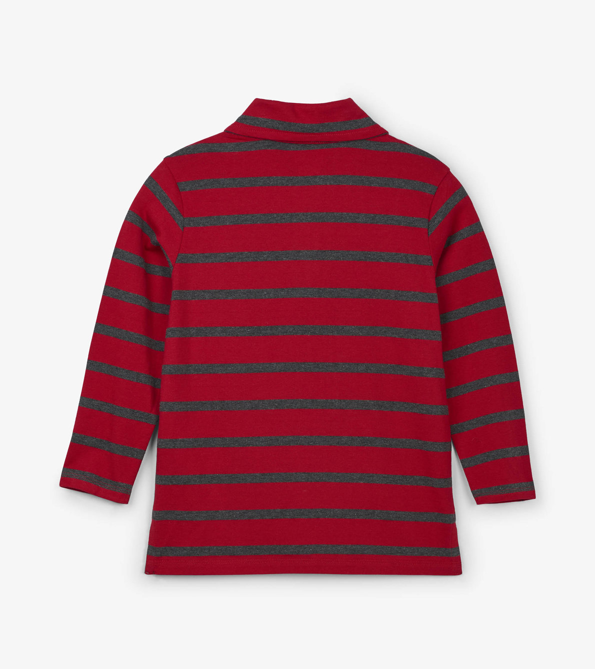 View larger image of Red Stripe Long Sleeve Polo Tee