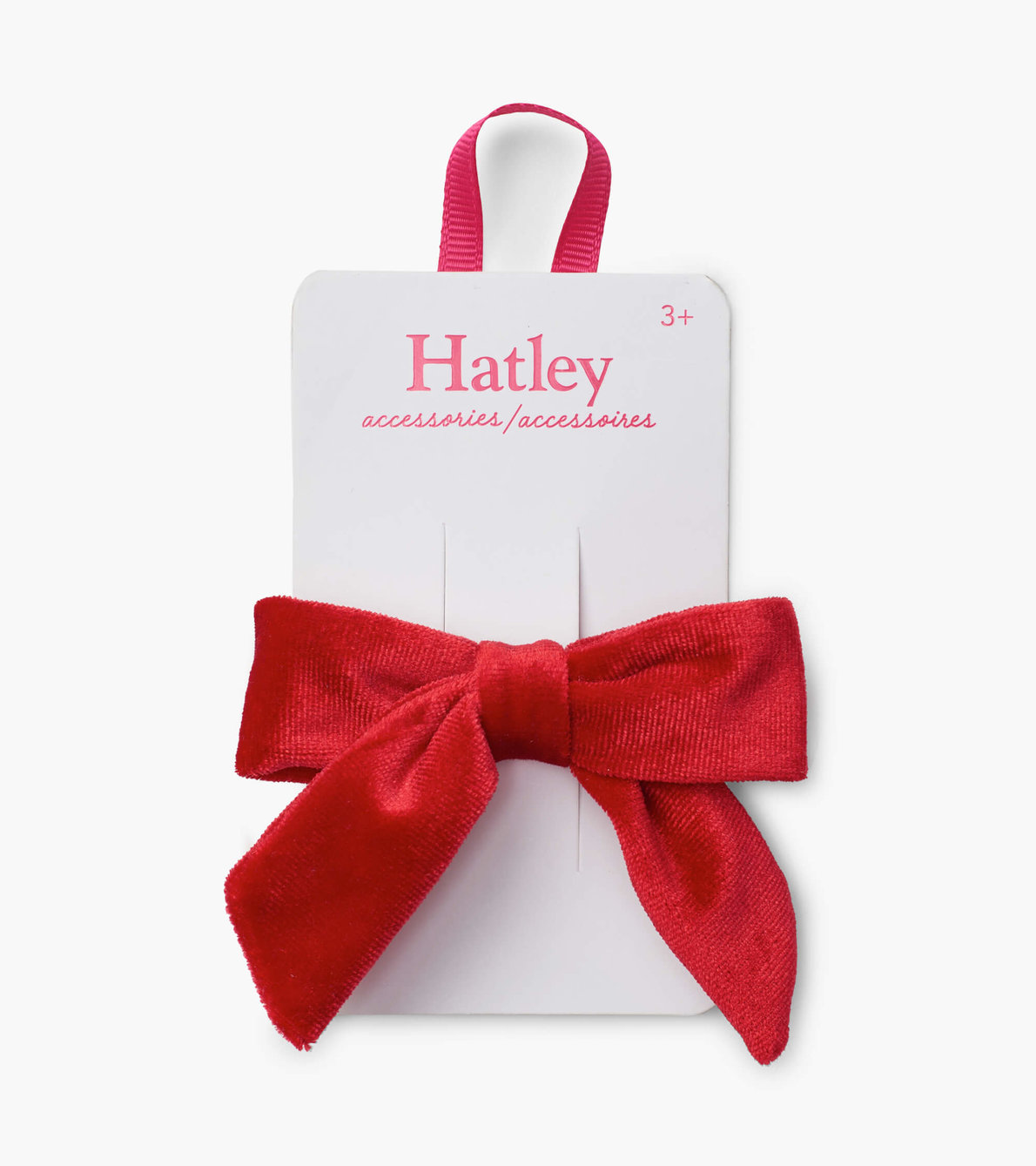 View larger image of Red Velvet Bow Hair Clip
