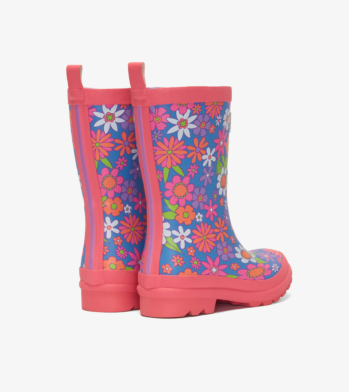View larger image of Retro Floral Matte Wellies
