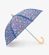Parapluie – Motif floral rétro