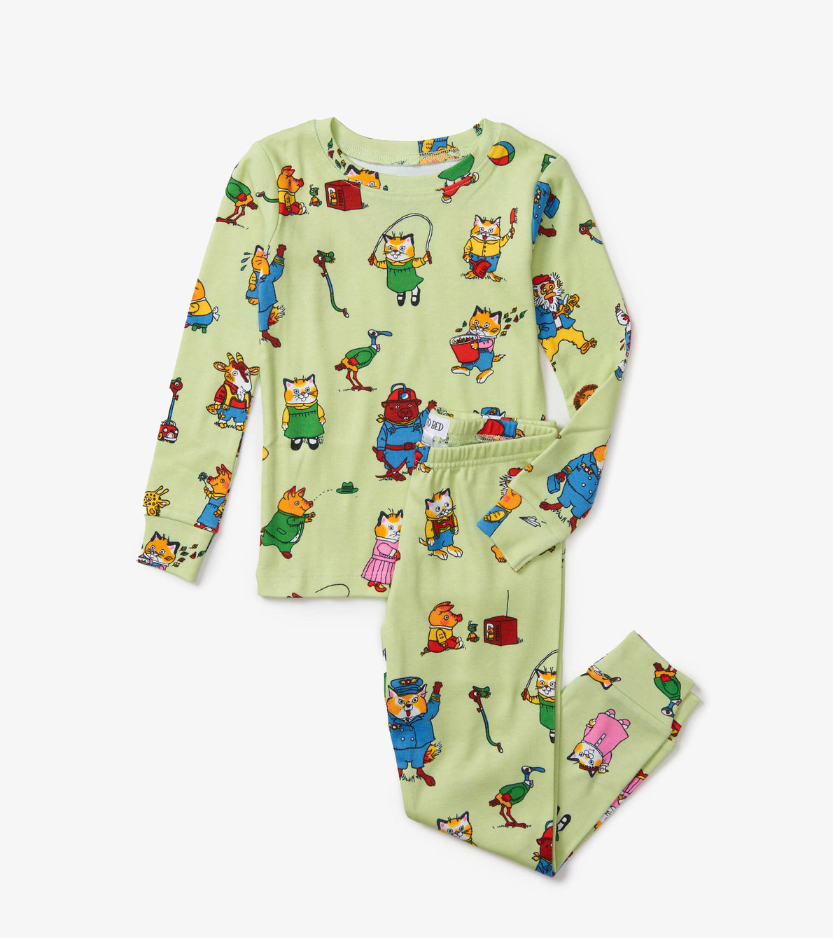 View larger image of Richard Scarry's Busy World Pajama Set