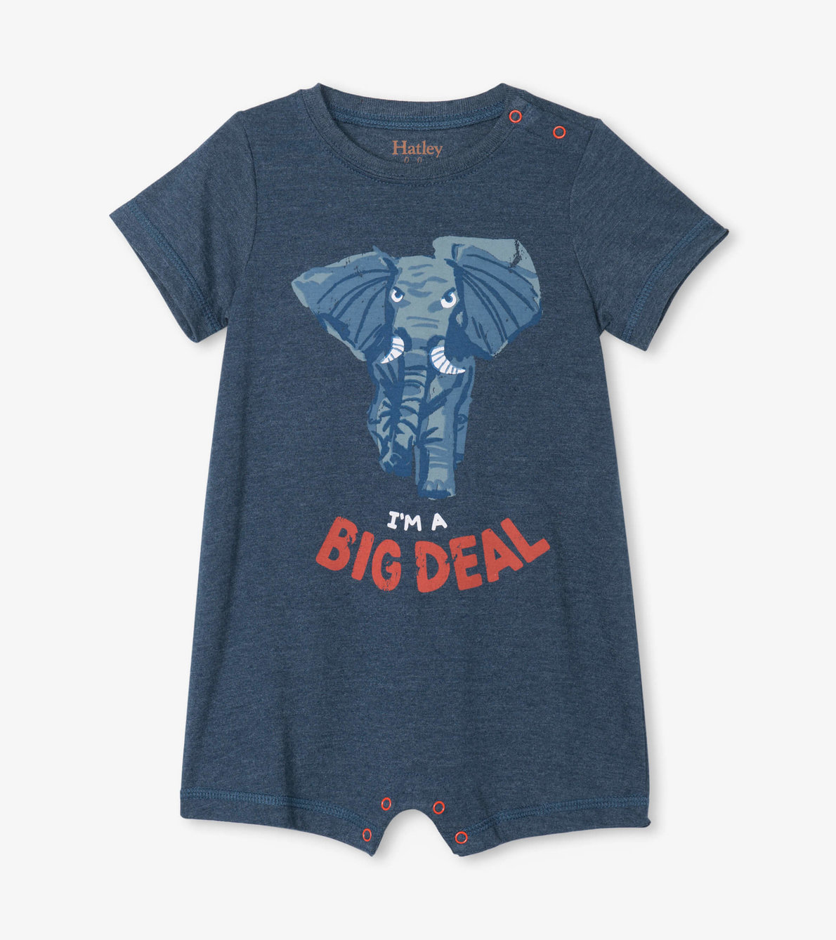 View larger image of Safari Elephant Baby Romper