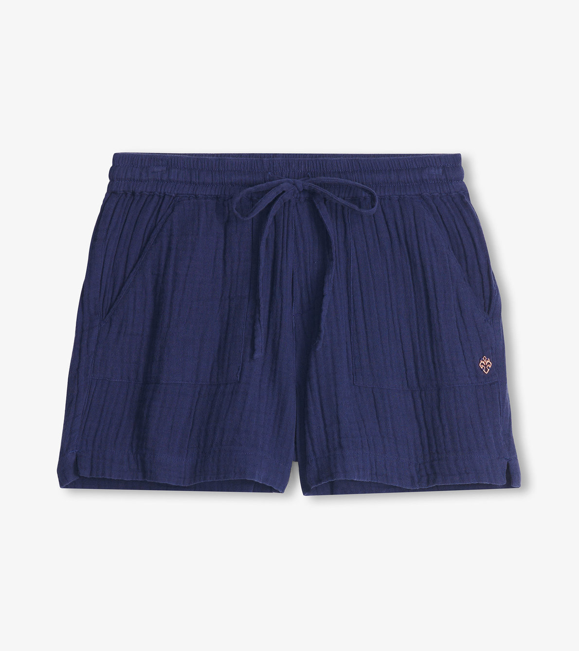 View larger image of Santorini Shorts - Navy Gauze
