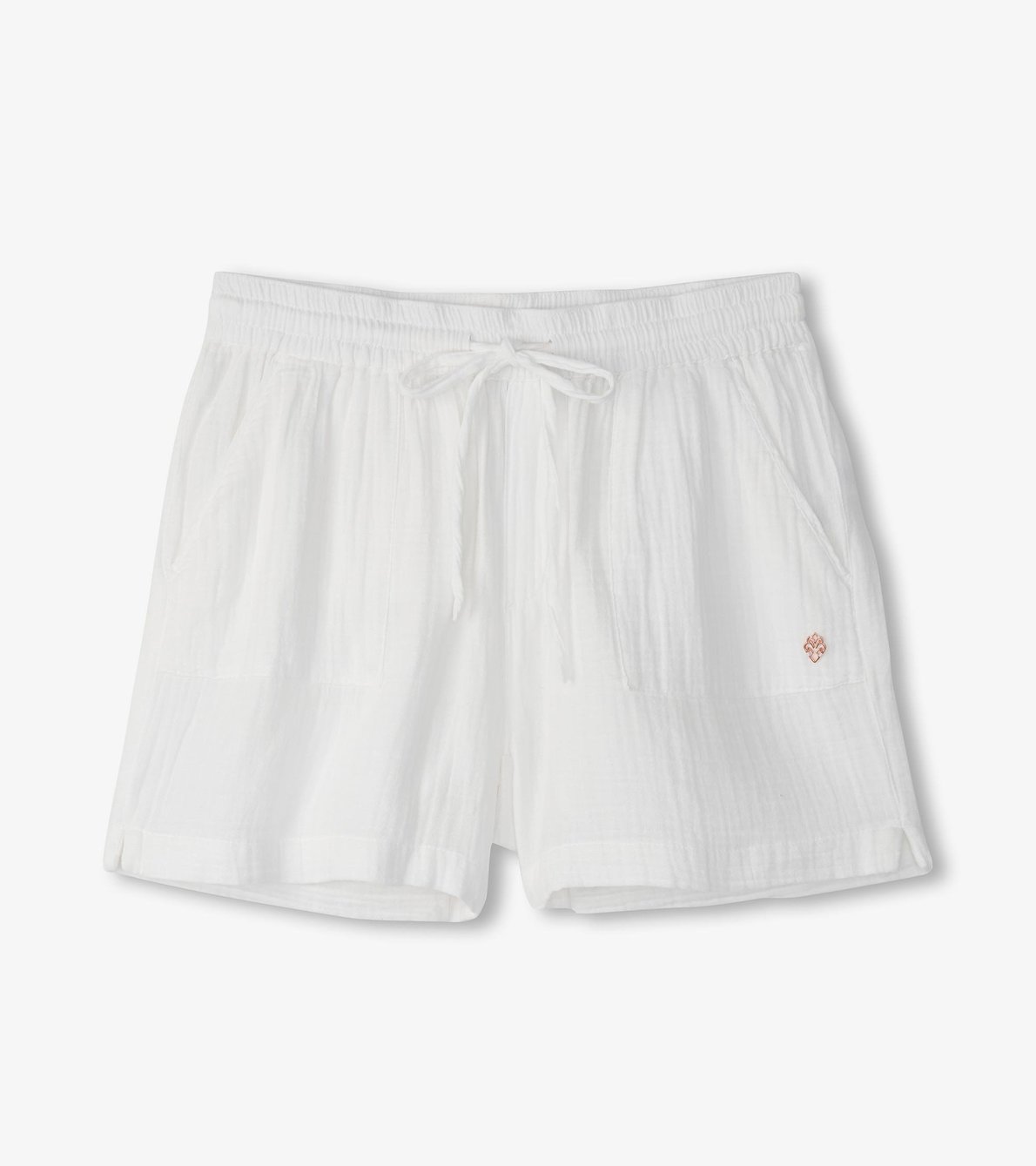 View larger image of Santorini Shorts - White Gauze