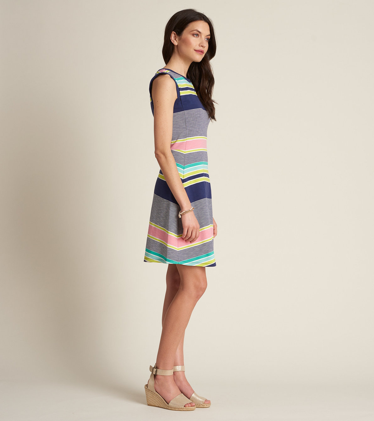 View larger image of Sarah Dress - Gradient Stripes