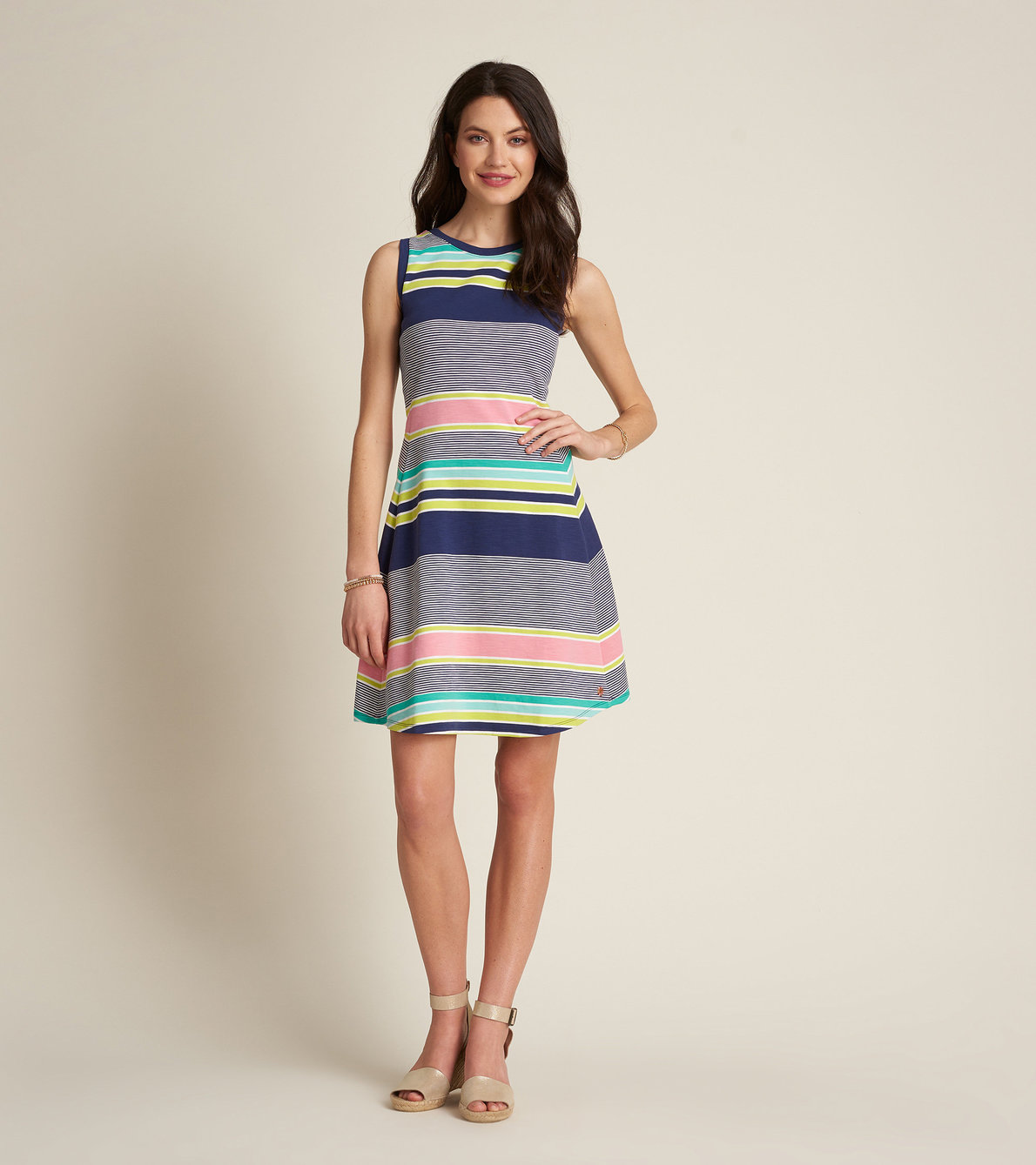 View larger image of Sarah Dress - Gradient Stripes