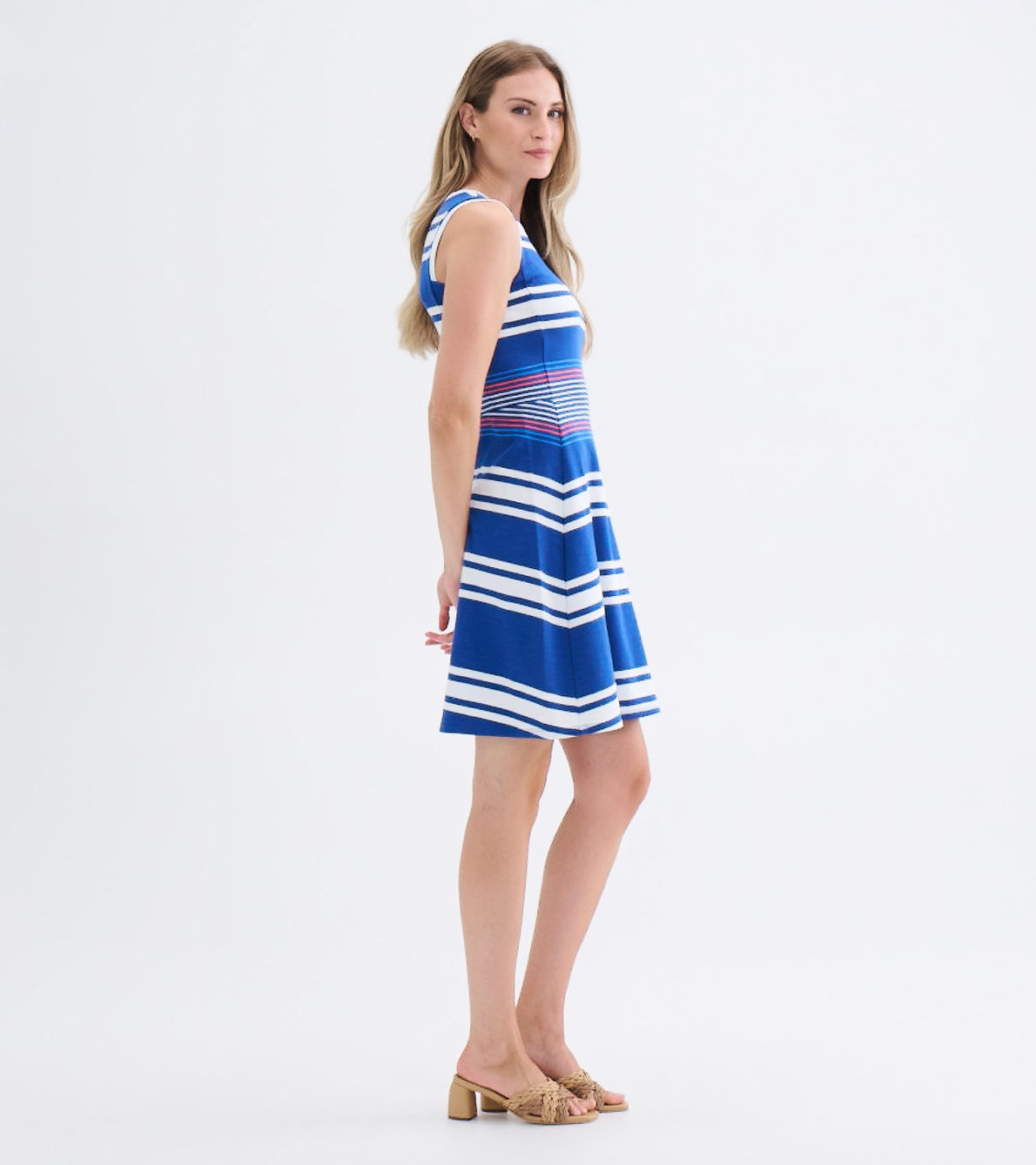 View larger image of Sarah Dress - Retro Stripes