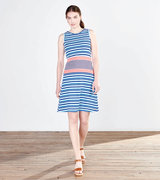 Sarah Dress - Sunrise Stripes