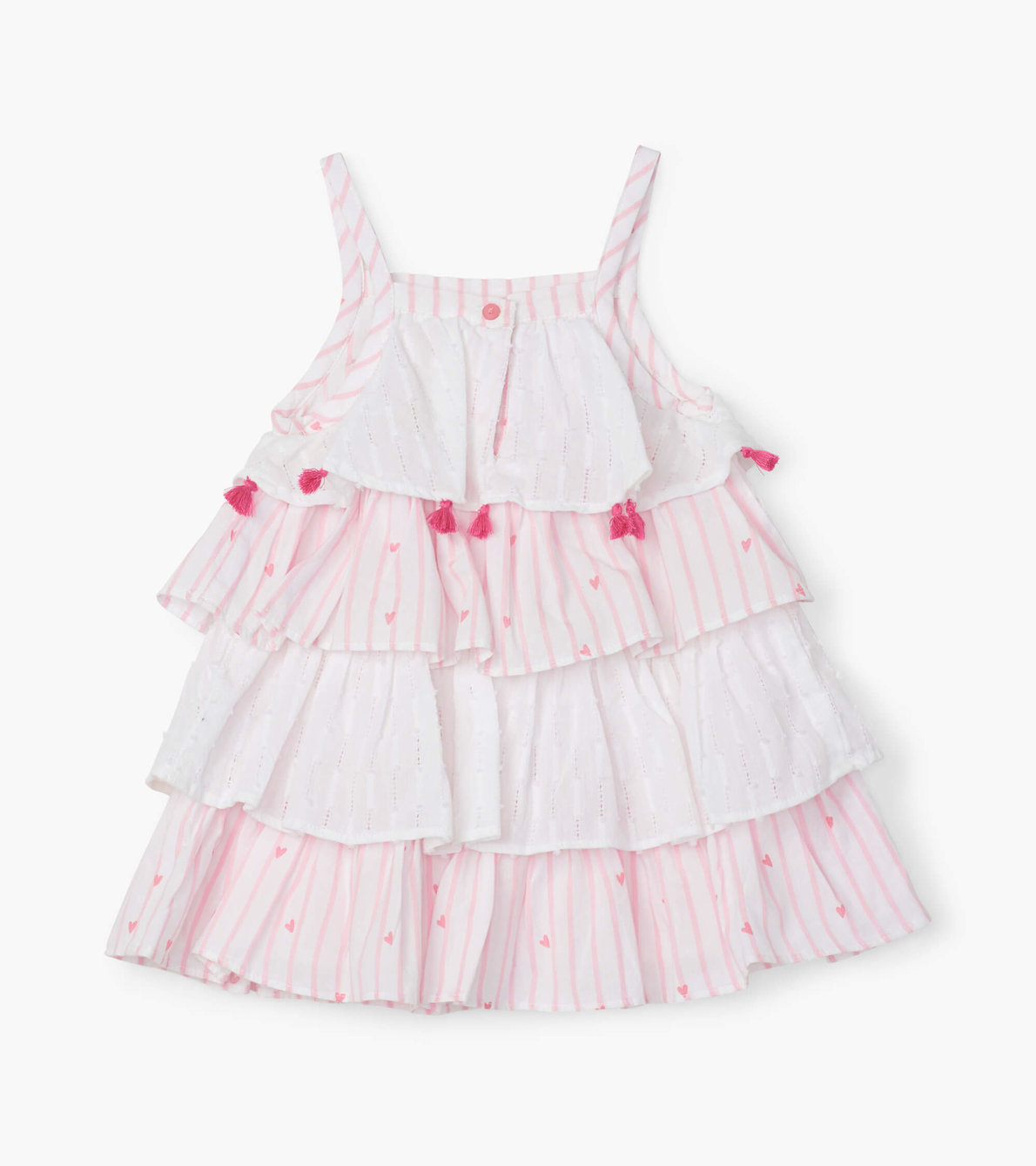 View larger image of Scattered Hearts Baby Layered Dress