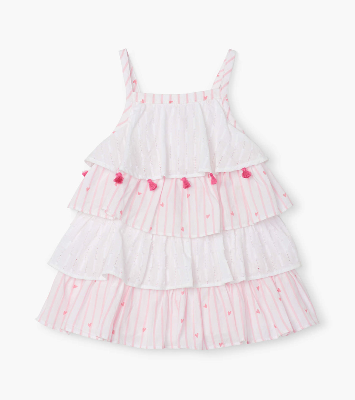 View larger image of Scattered Hearts Baby Layered Dress