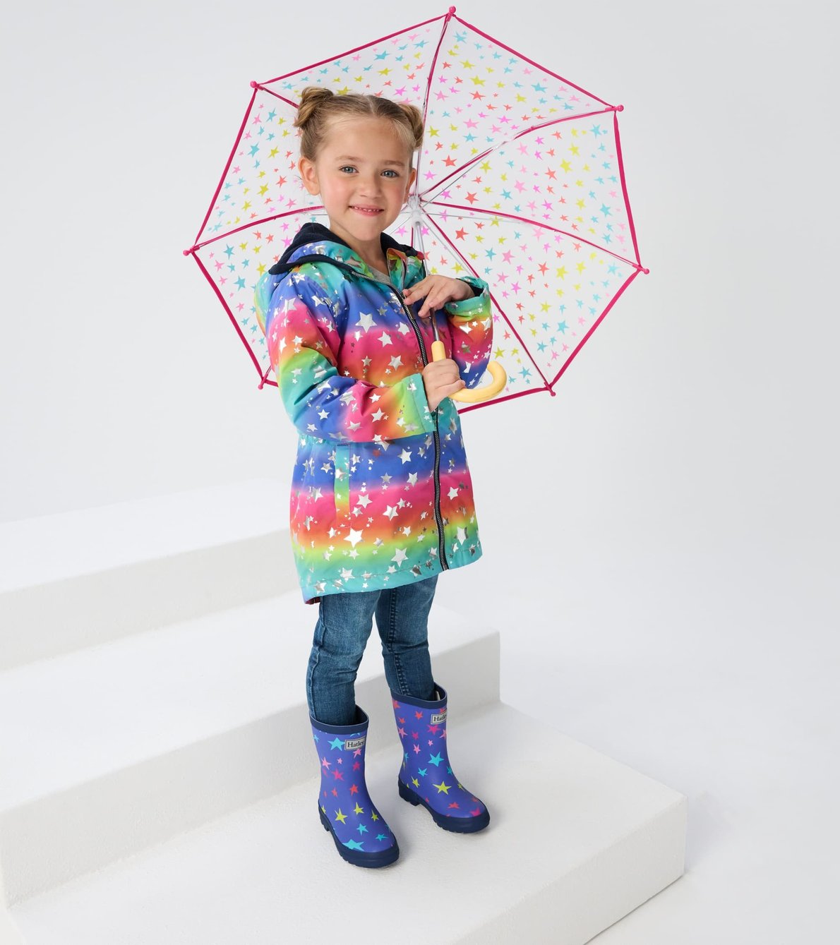 View larger image of Scattered Stars Matte Rain Boots