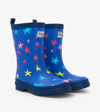 Scattered Stars Matte Rain Boots