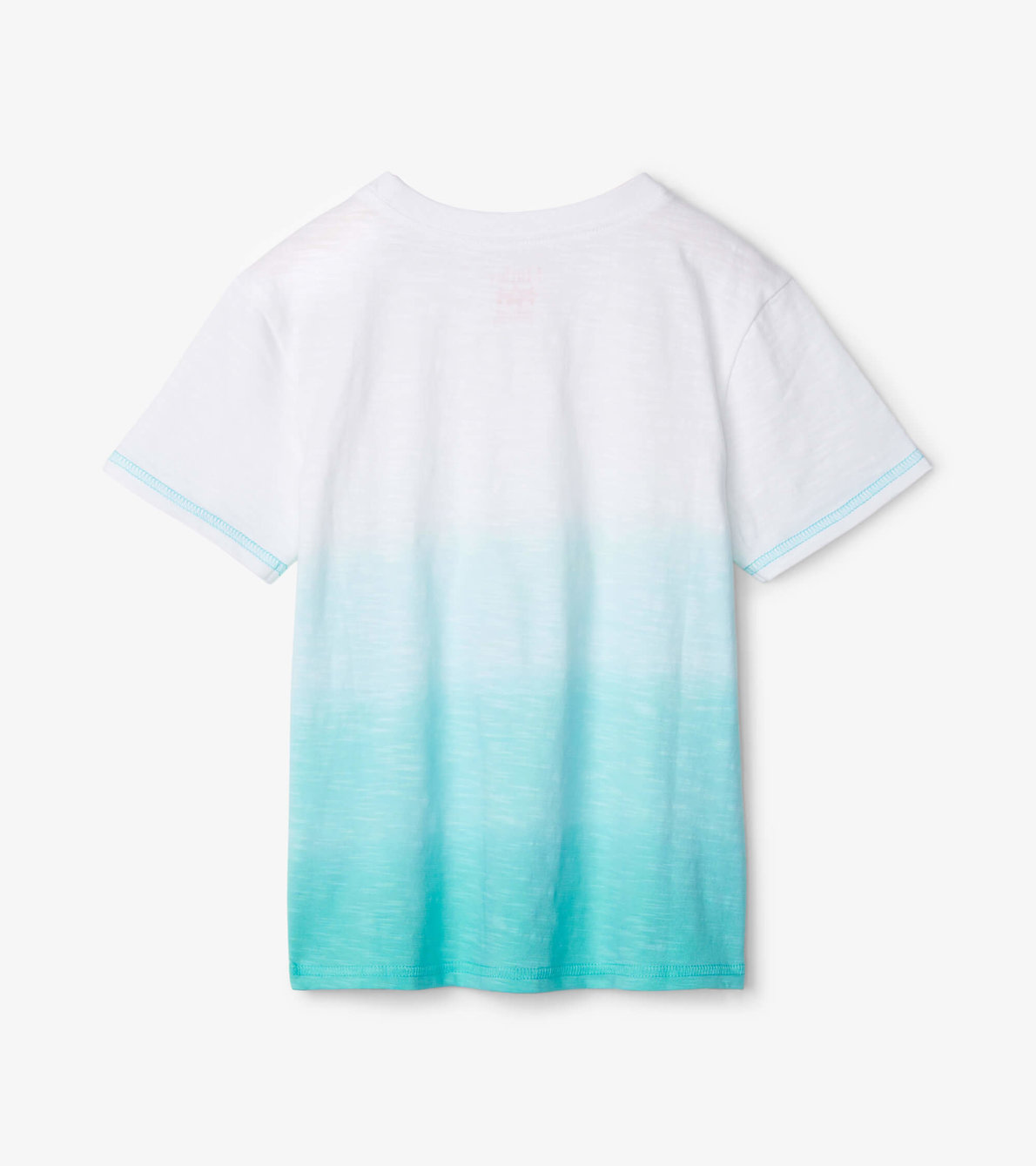 Agrandir l'image de T-shirt à imprimé – Dégradé bleu de mer