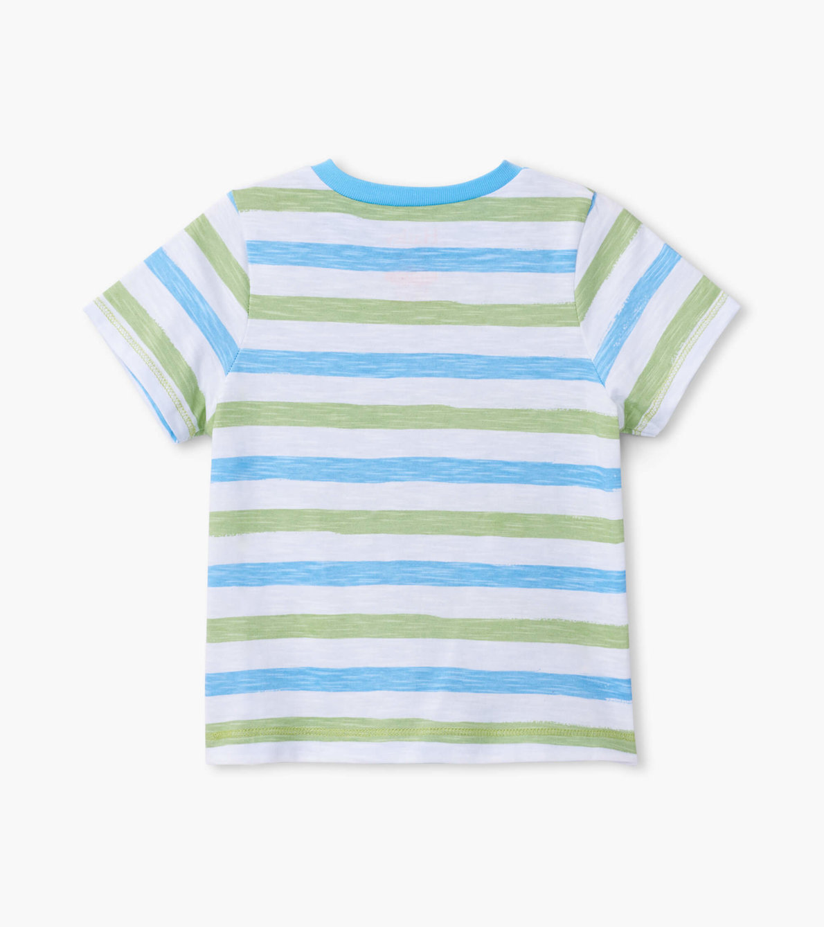 Agrandir l'image de T-shirt pour bébé – Rayures de mer