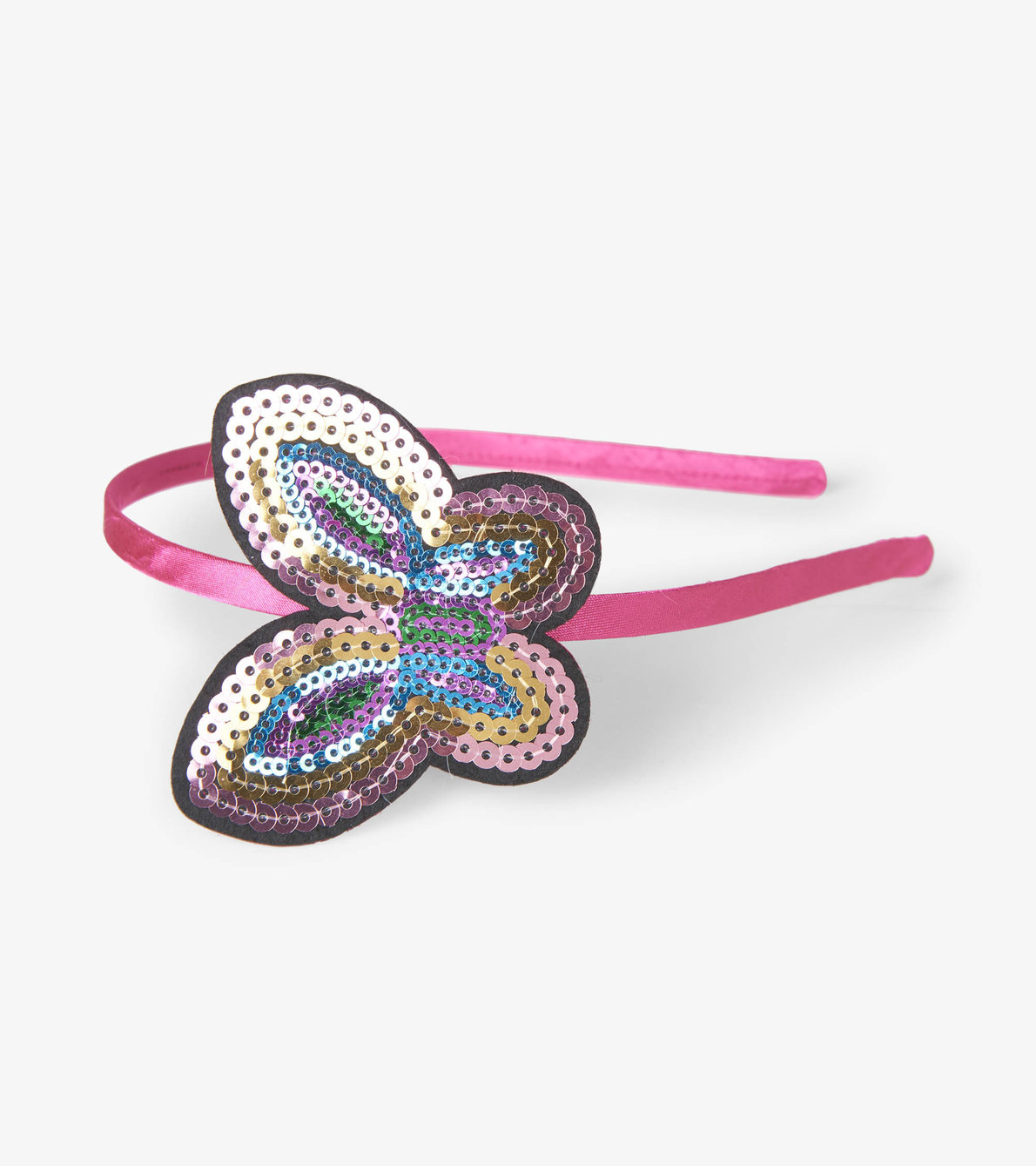 View larger image of Sequined Butterfly Headband