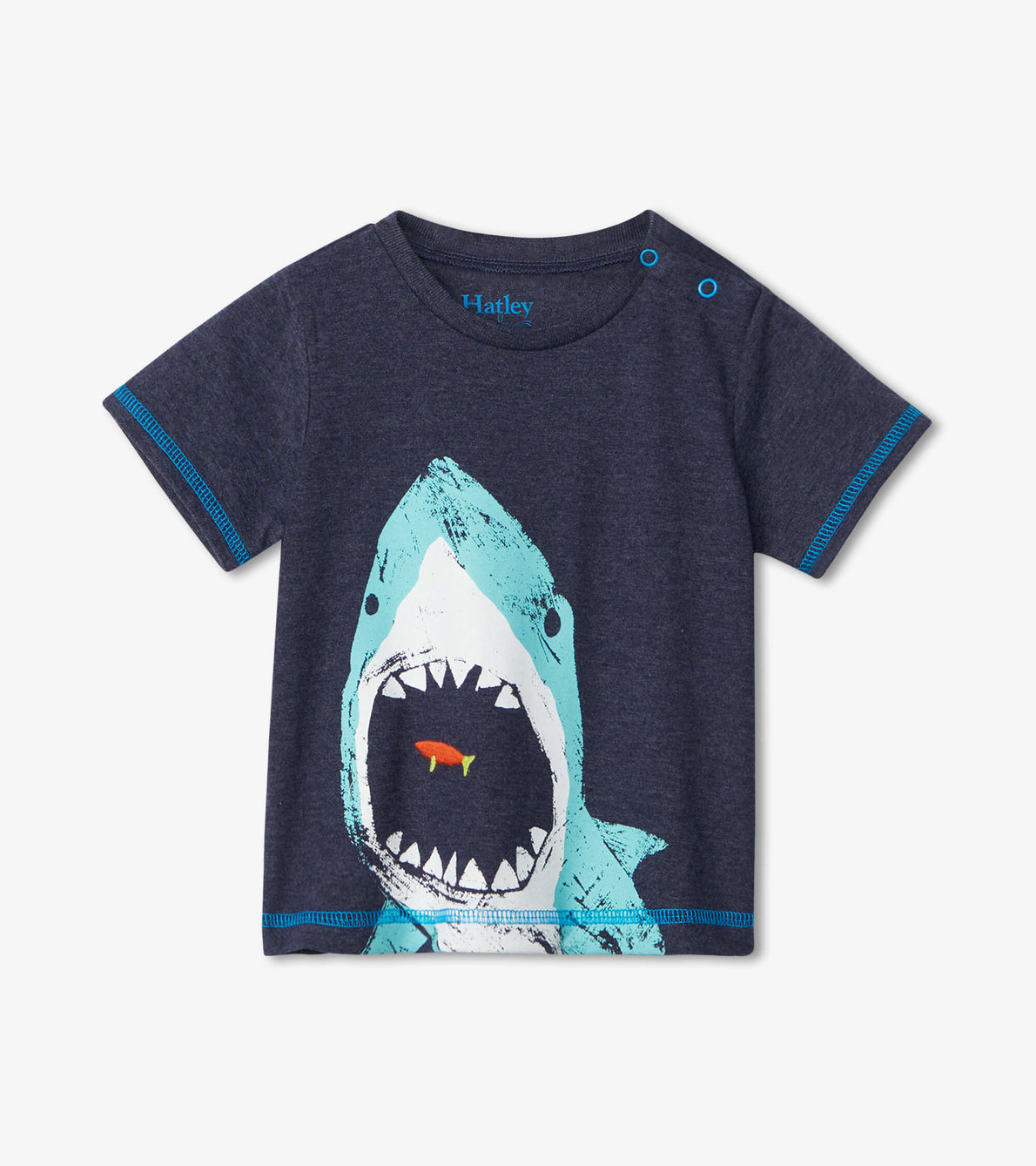Agrandir l'image de T-shirt à imprimé pour bébé – Dîner de requin