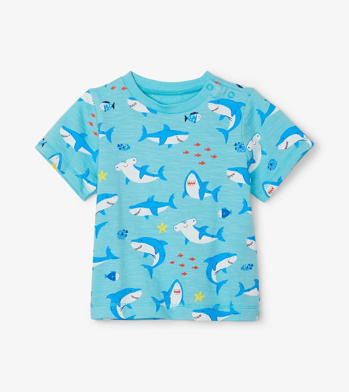 Agrandir l'image de T-shirt à imprimé – Fiesta de requins