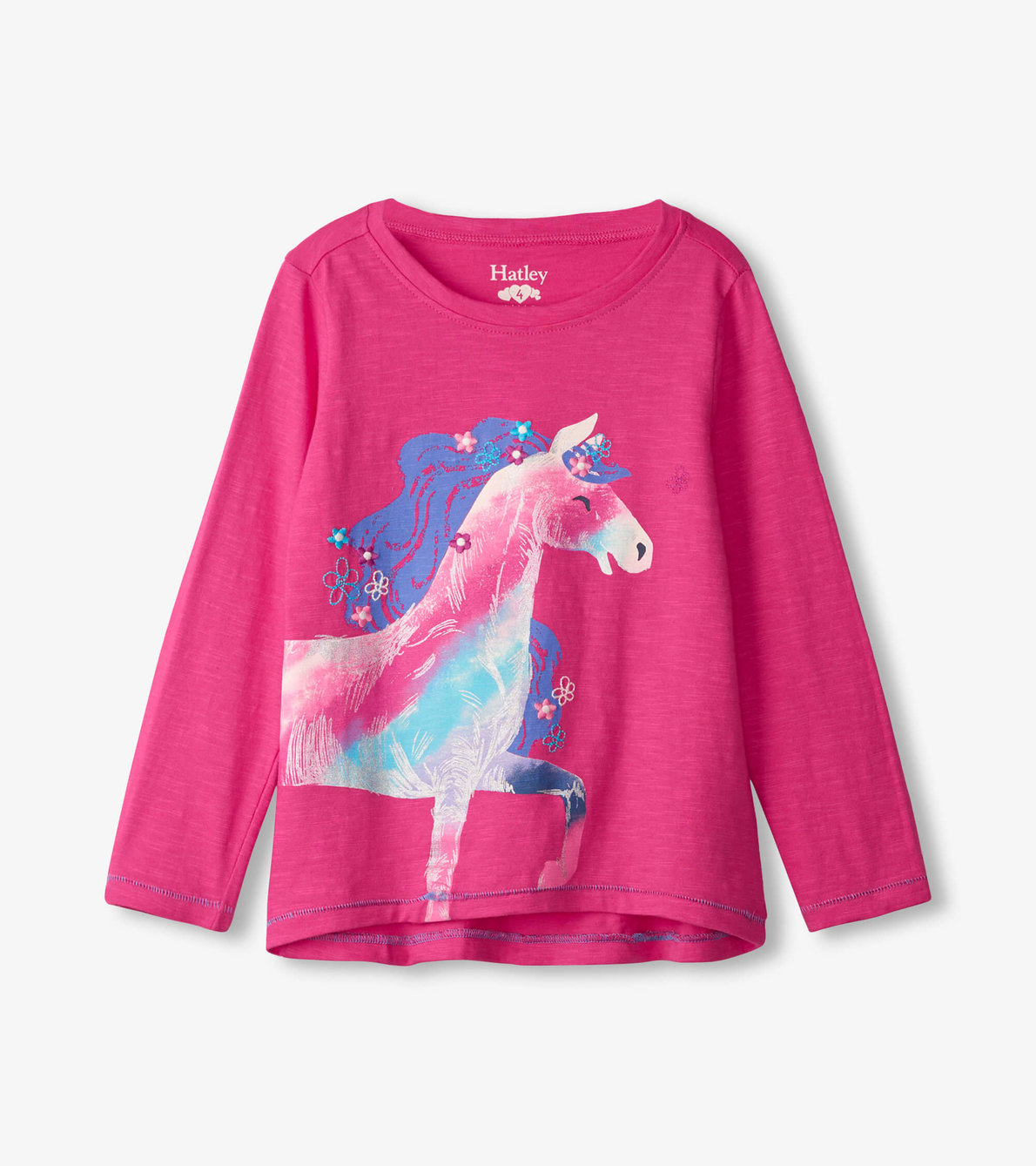 View larger image of Shimmer Horse Long Sleeve Tee