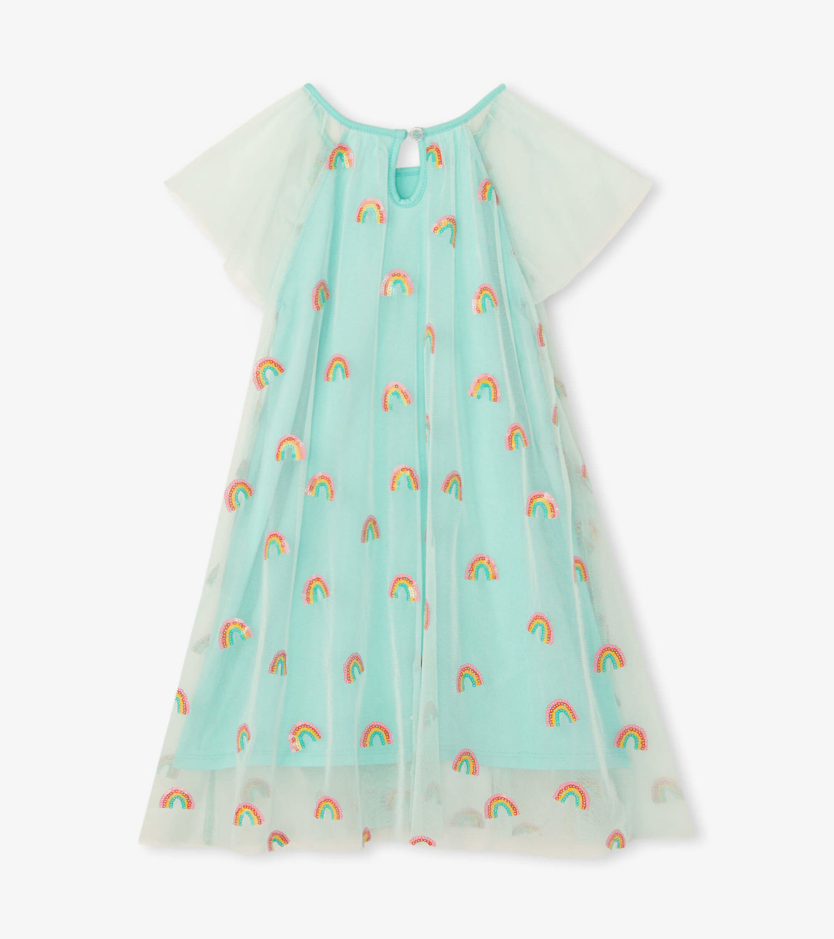 View larger image of Shimmer Rainbows Baby Tiered Tulle Dress