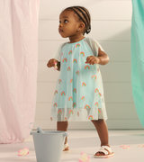 Shimmer Rainbows Baby Tiered Tulle Dress
