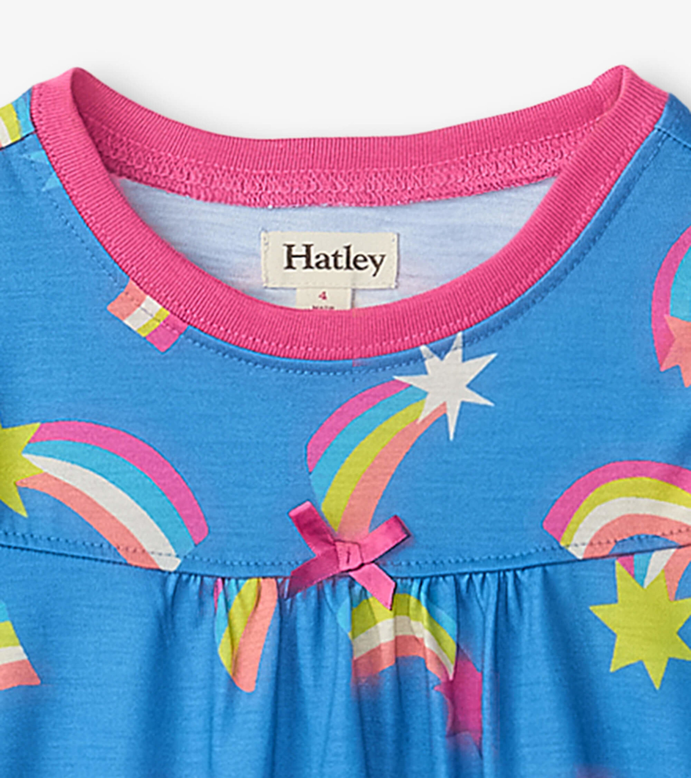Shooting Stars Long Sleeve Hatley - US Nightgown Girls