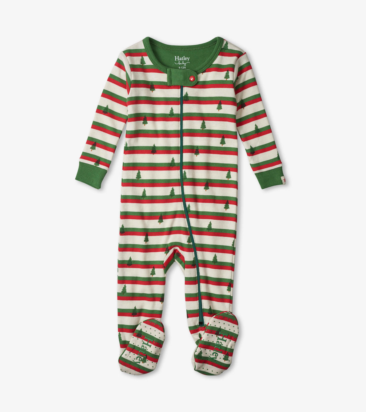 View larger image of Silhouette Pines Organic Cotton Footed Coverall