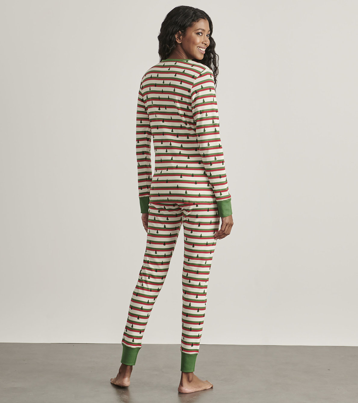View larger image of Silhouette Pines Women's Organic Cotton Pajama Set