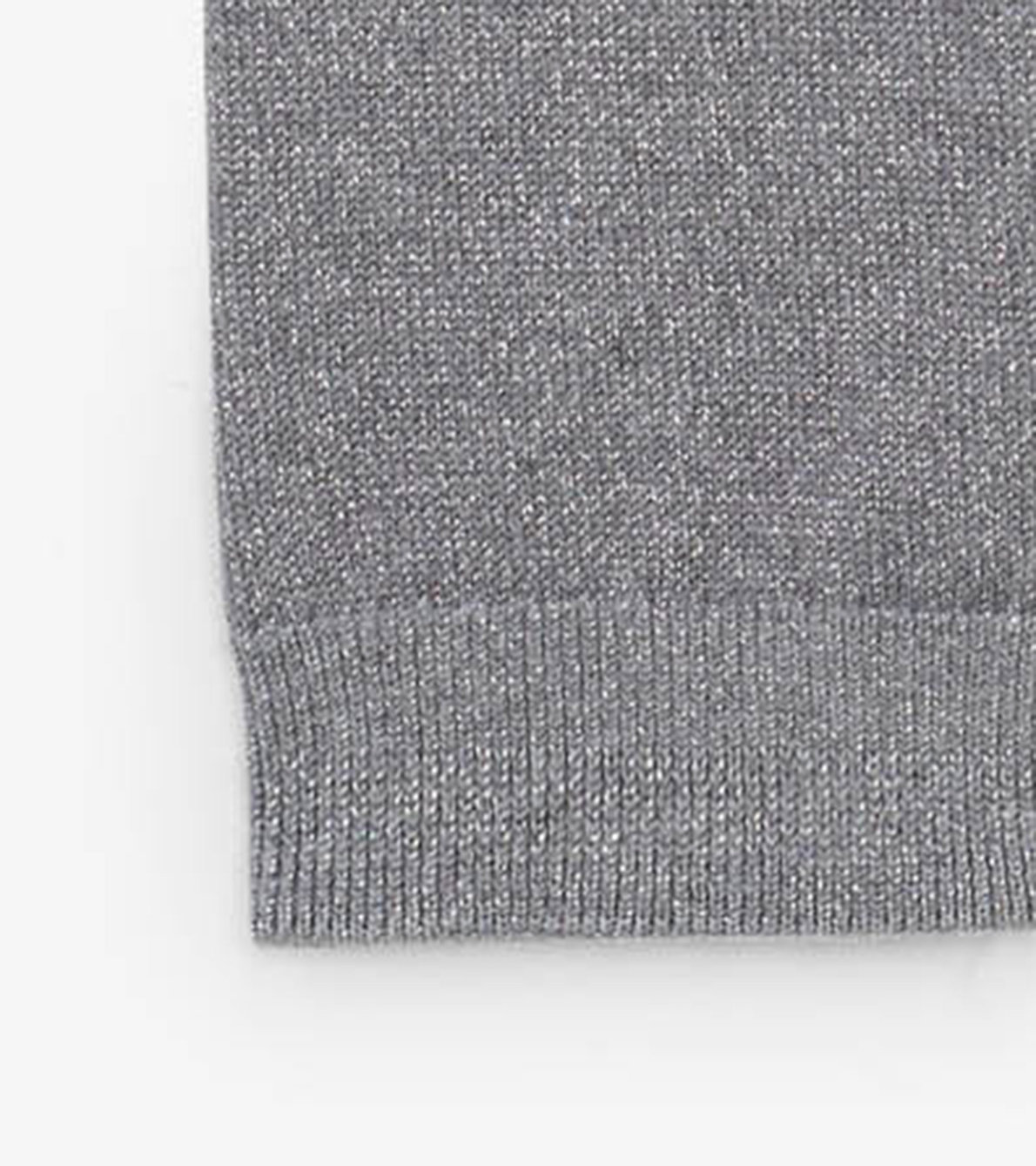 View larger image of Baby Silver Glitter Cable Knit Leggings