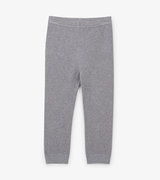 Baby Silver Glitter Cable Knit Leggings