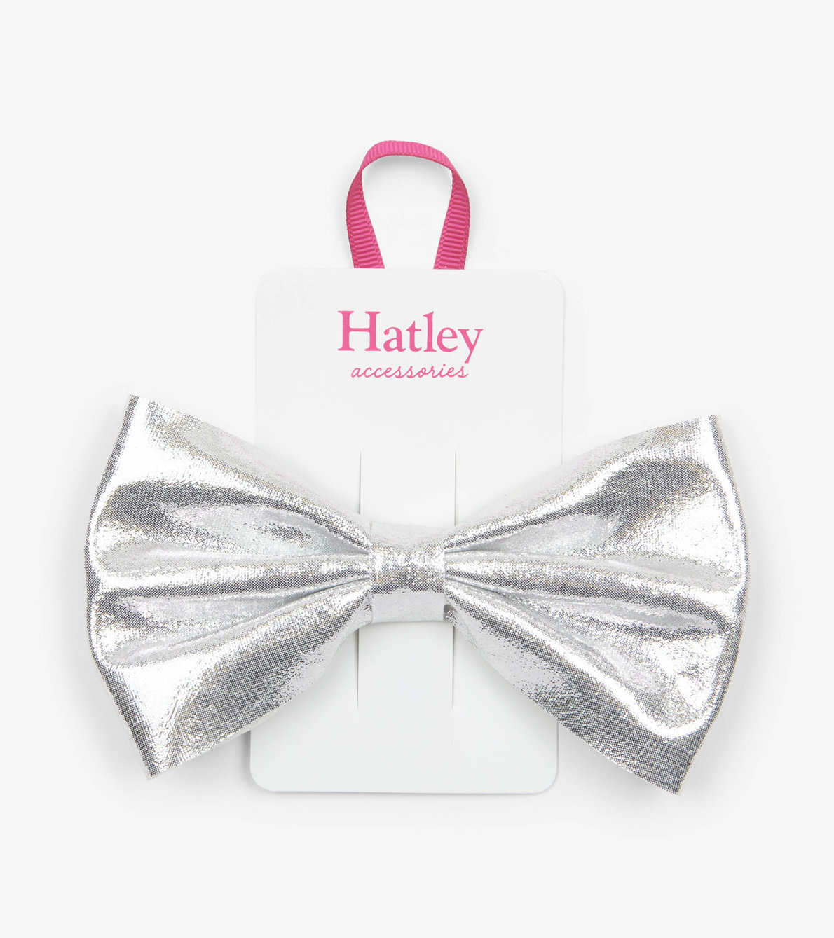 View larger image of Silver Shimmer Bow Hair Clip