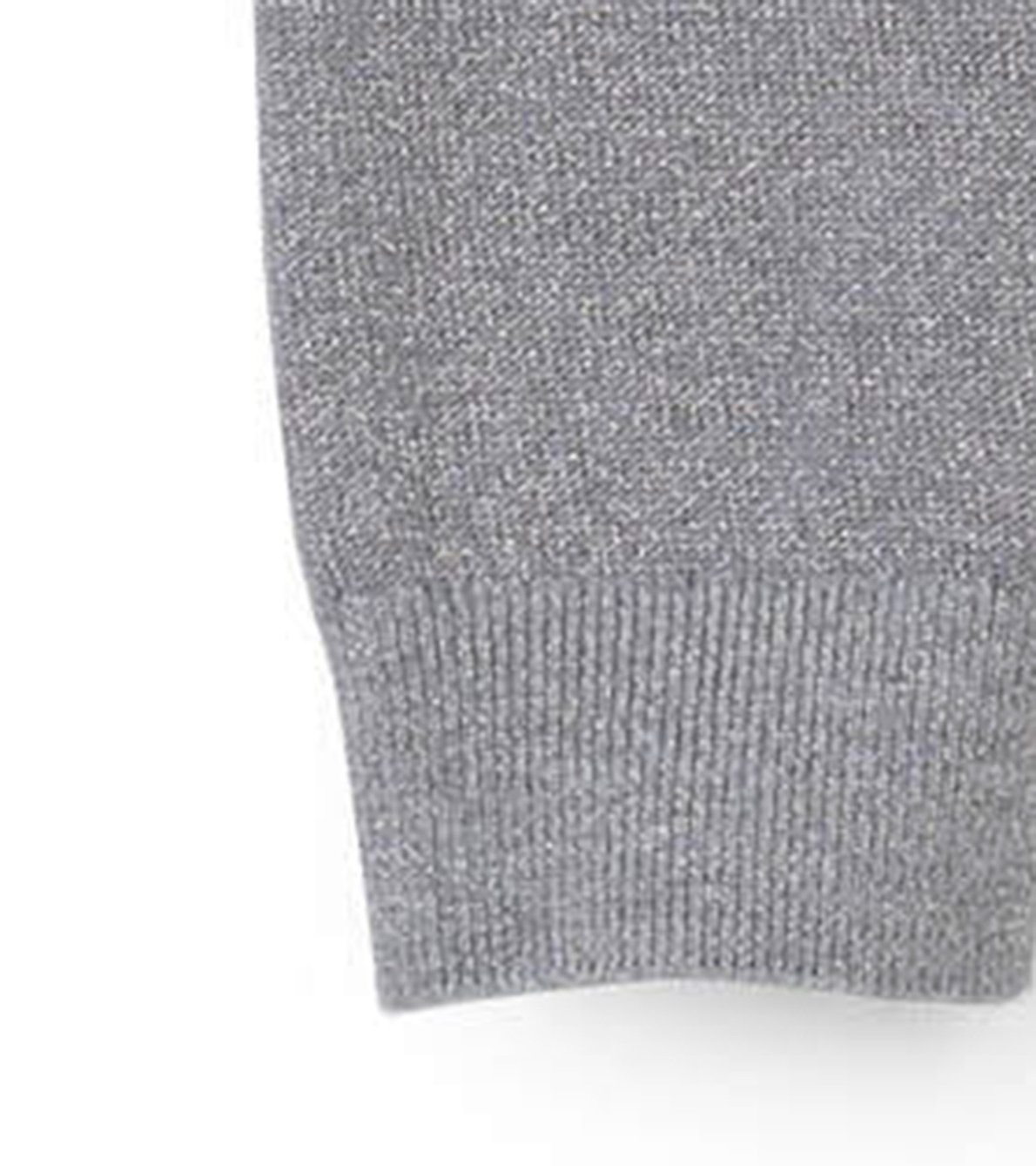 Agrandir l'image de Legging en tricot torsadé – Éclat argenté