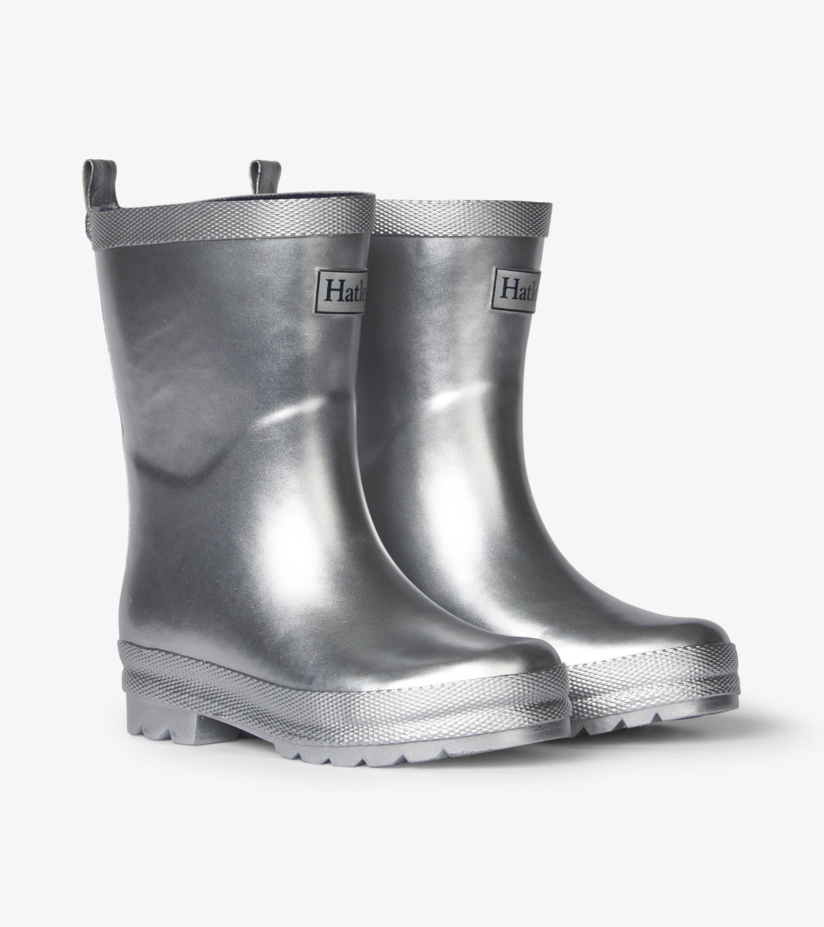 View larger image of Silver Shimmer Rain Boots
