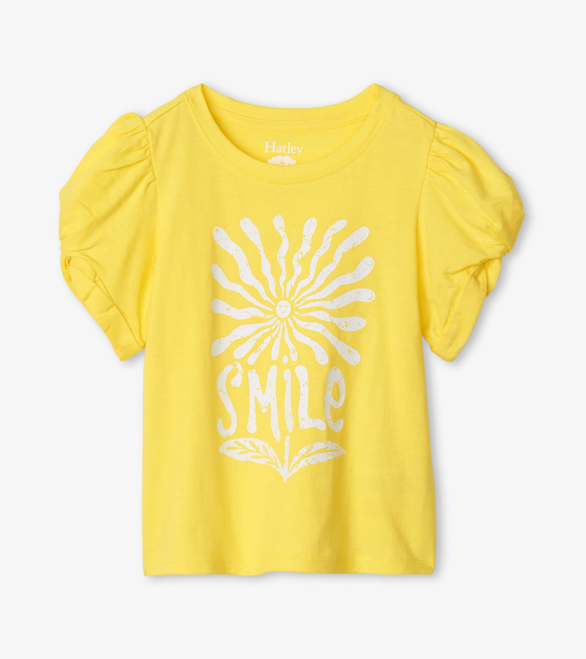 View larger image of Smile Twisted Sleeve Tee