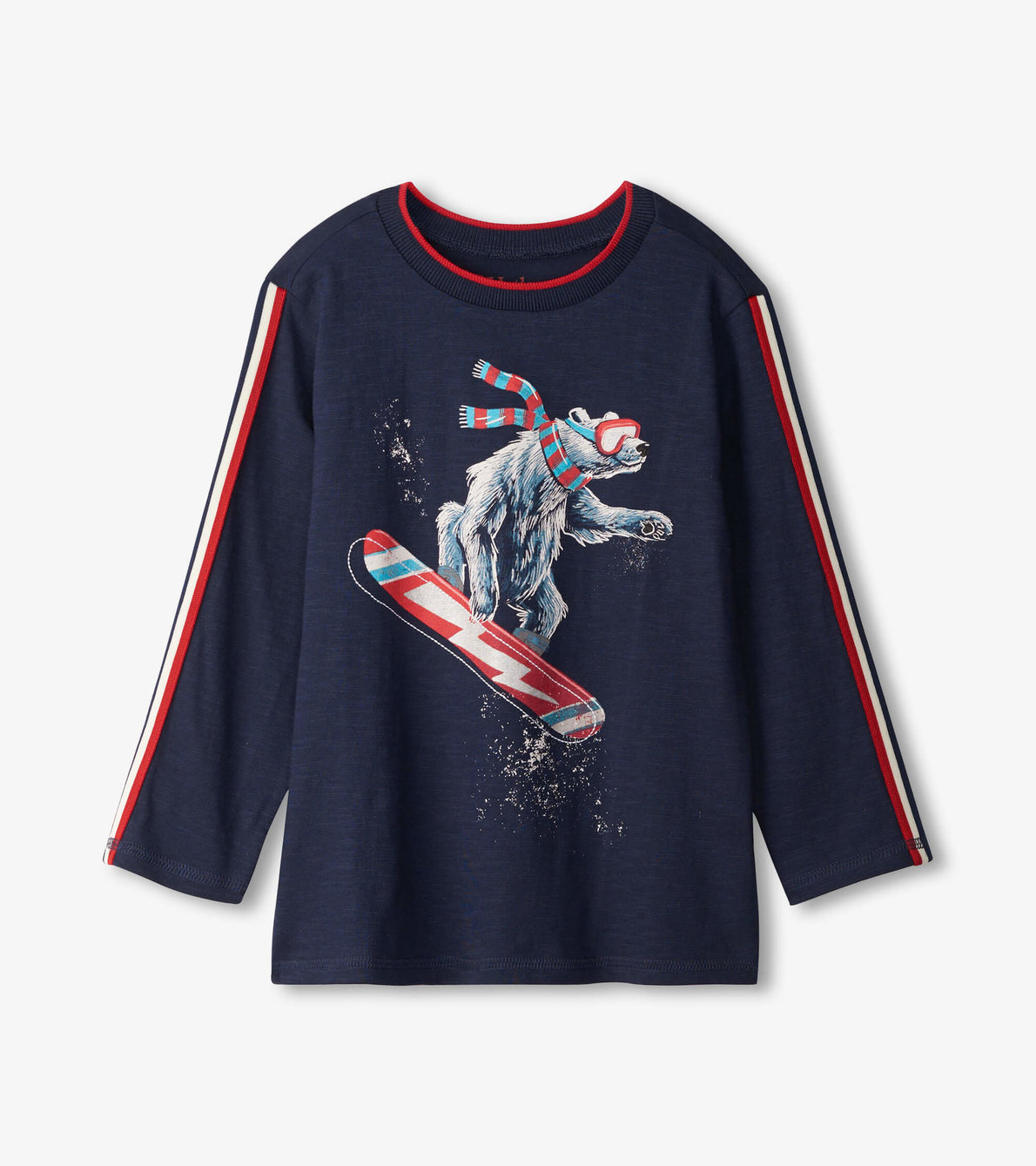 View larger image of Snowboarding Bear Long Sleeve Tee