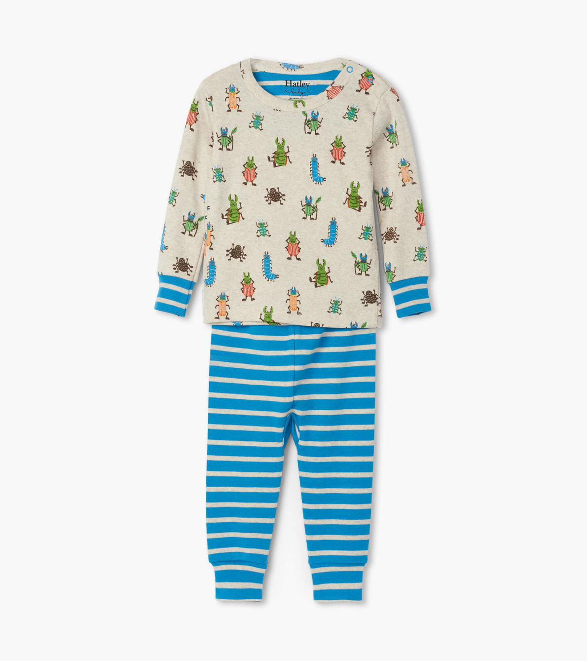 View larger image of Snug Bugs Organic Cotton Baby Pajama Set